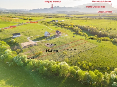 Teren Agricol, Extravilan vanzare, in Brasov, Rasnov, Periferie