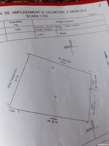 Teren intravilan 1222 mp