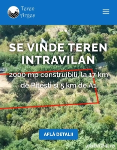 teren intravilan Merisani, Arges