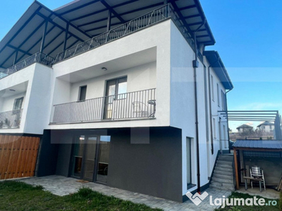 Unitate duplex, 120mp, 150mp curte, terasa, zona Exclusivist