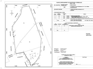 Casa si teren 5000 mp intravilan Balcesti