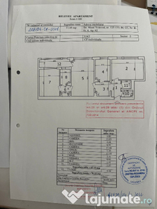 Apartament 3 cam et.4/10, cf1, 70mp, 2 băi, reabilitat Vatra Luminoasa