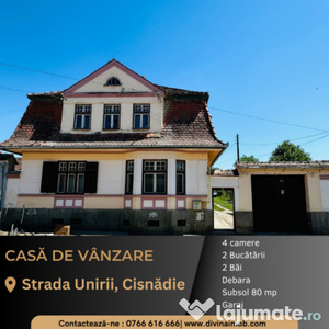 Casă individuală, de vânzare în Cisnădie, 352 mp teren