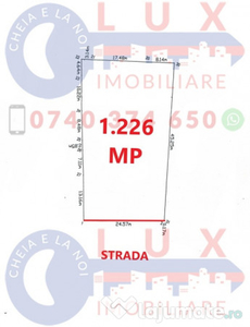 ID 7775 Lot teren intravilan - Comuna Somova