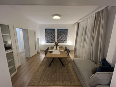 3-room apartment, ground floor, furnished, Domenii area