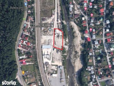 BUSTENI, Teren industrial, platforma betonata - 4,000mp -str Pescariei