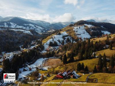 Teren comuna Arieseni aproape de partia de schi.