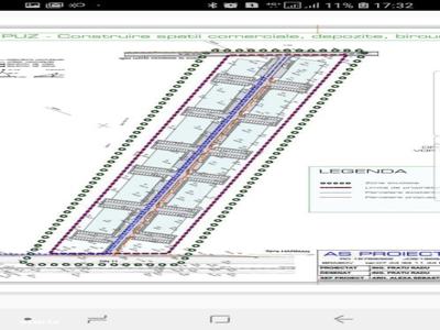 Teren pentru HALE, SHOWROOM. Curs autorizare. Acces DN 11, langaStabi