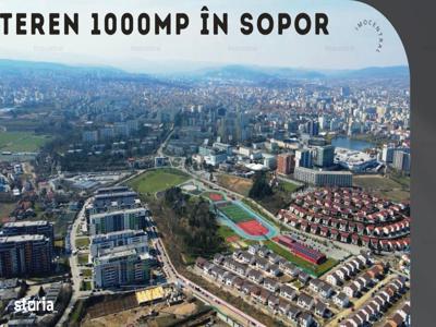 Teren de INVESTIŢIE in Sopor, 1000mp, zona construcţii de blocuri
