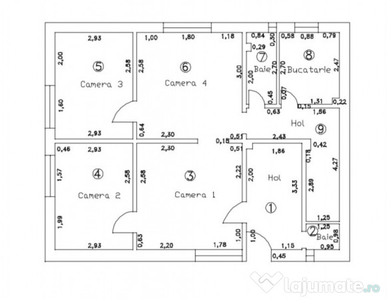 Apartament 4 camere de vânzare - zonă ultracentrală!