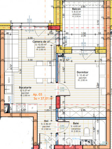 Apartament cu 2 camere, finisat, zona Somesului