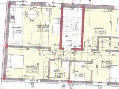 Apartament de 4 camere, 107mp utili, Bulevardul Republicii