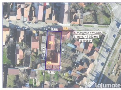 De vânzare Teren intravilan 1,022mp Oradea Zona Oneştil...