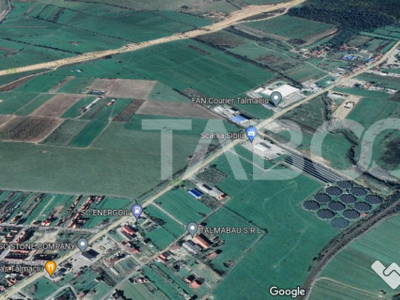 Teren intravilan 15.000 mp Front 47 ml DN7 in Talmaciu zona