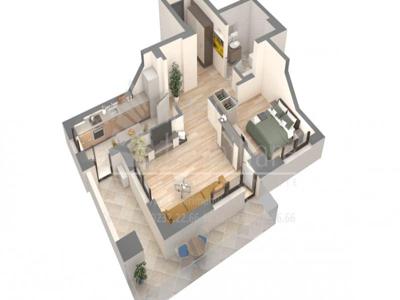 2 camere, decomandat, 72 mp, de vanzare apartament nou in zona Podu Ros, Dedeman, Cod 147848