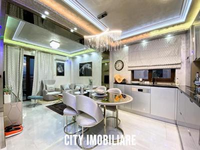 Apartament Luxos cu 3 camere, ultrafinisat, complet mobilat, garaj, Buna Ziua de vanzare