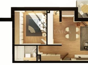 Apartament cu 2 camere de vanzare in zona Marasti