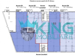 Spațiu Comercial - Mezanin | Mihai Bravu | 1806 mp | Bloc nou | Metrou | Parcări