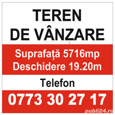 Teren de Vanzare