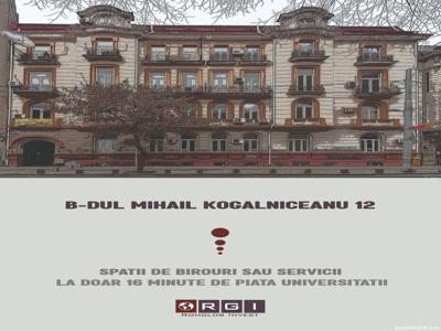 Birouri de inchiriat ultracentral Kogalniceanu