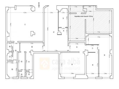 Centru - Hala Centrala, spatiu comercial amenajat