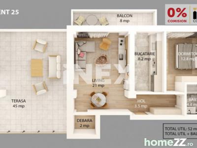 Mini-Penthouse 2 camere in Pitesti | iNEX Gavana