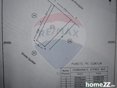 Teren constructii 386 mp zona Salaj pretabil rezidential/...