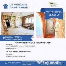 Apartament de vânzare, parter – Hârșova, zona Soveja