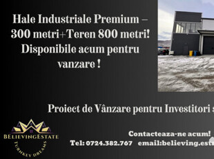 Hale Industriale Premium-Proiect de Vanzare pentru investito