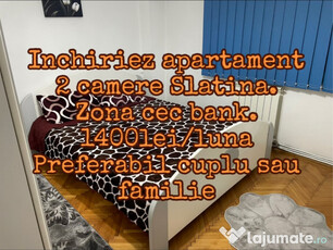 Inchiriez apartament 2 camere Slatina centru