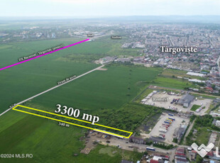 Teren Targoviste 3300 mp la 2 km de Dambovita Mall si