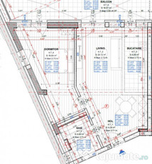 Apartament cu 2 camere, 69.24 mp, zona Garii