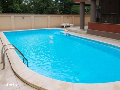 Pipera : Vila individuala 9 camere si piscina proprie, zona linistita