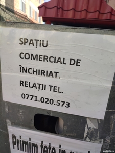 Spațiu comercial de închiriat