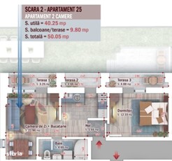 AP. 2 CAM TIP STUDIO IDEAL INVESTITIE-5 MIN. PARC TEILOR ,STB!