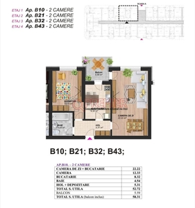 Oltenitei - Stradal - Finisaje Premium - Mutare imediata