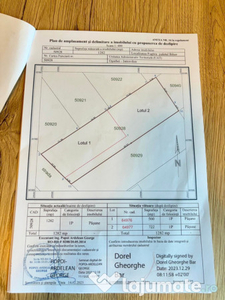Teren intravilan Fughiu comuna Oșorhei 1282mp