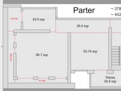 Spatiu comercial de vanzare zona Nord, Bucuresti 1.125 mp