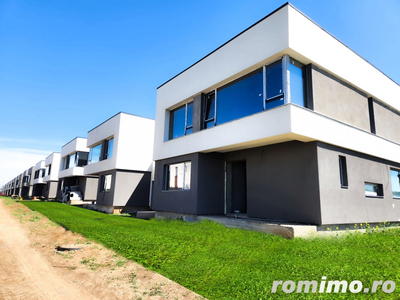 Vila individuala eco-friendly in complex nou Rise Residence Otopeni-Tunari