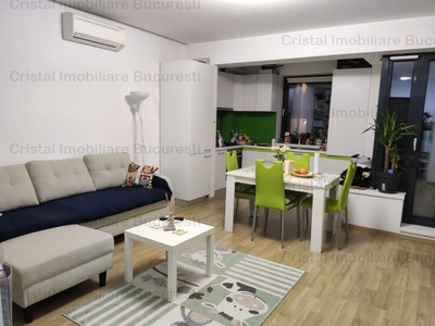 Apartament 2 camere, Complex The Park Tineretului. cu Centrala, open space.