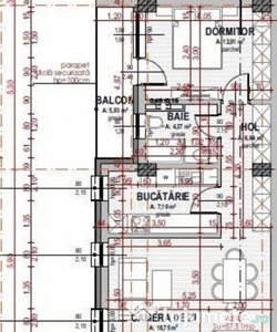 Apartament 2 camere decomandat, 58 mp, zona Somesului