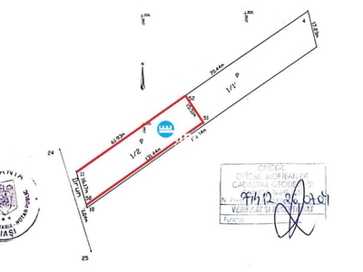 Teren intravilan de vanzare in Iasi, zona Bucium Plopii fara Sot