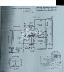 Zona Poarta 6 ,apartament 3 camere la cheie