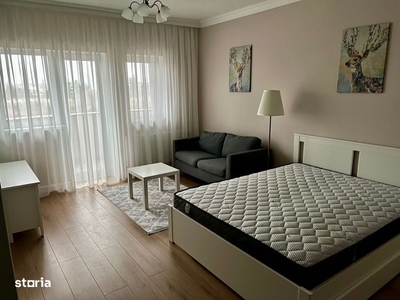 Apartament living cu bucatarie, dormitor, finisat Manastur