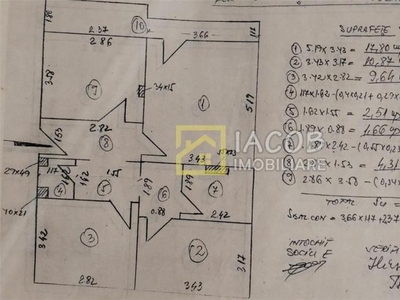 Apartament 3 camere decomandat, 72 mp, Calea Marasesti, Bacau