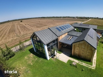 Casa OFF-GRID - Arhitectura Scandinavo-Romaneasca Traditionala