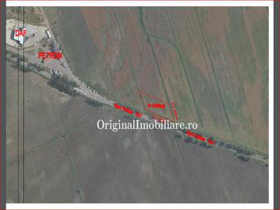 Teren 4.532 mp pe DN7 Arad - Pecica langa Petrom