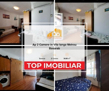 Ap 2 Camere in Vila langa Metrou Basarab