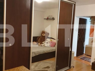 Apartament cu 1 camera, etaj intermediar, 24mp, zona Farmec