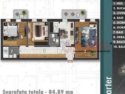 Apartament 3 Camere Parcul Tudor Arghezi - Berceni Comision 0%